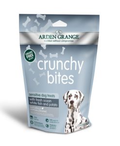 Arden Grange Crunchy Bites Sensitive Dog Treats 225g